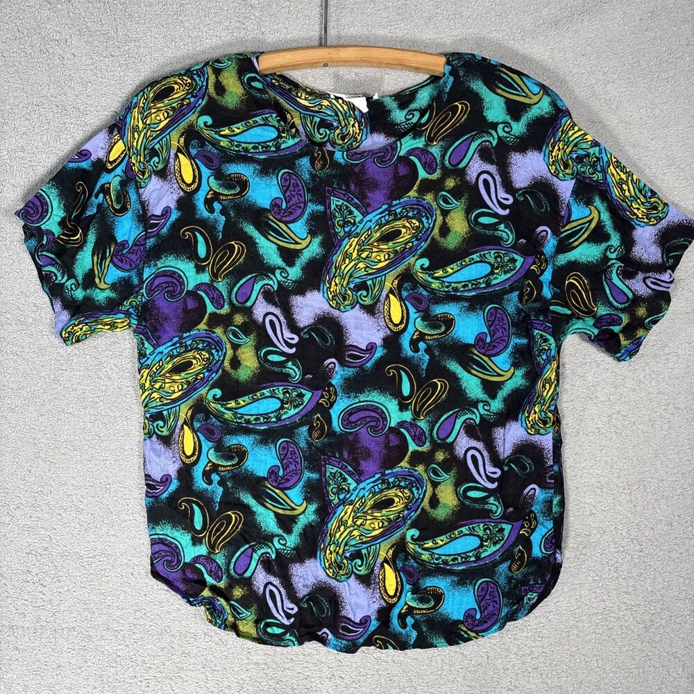 Vintage Pride & Joy Top Women’s Size‎ M Artsy Boho Retro Grunge Festival Fairy